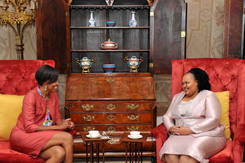 U.S. First Lady in South Africa