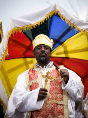 Ethiopian Orthodox Tradition of Building a Big Bonfire