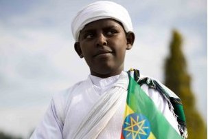 Ethiopian Orthodox Tradition of Building a Big Bonfire