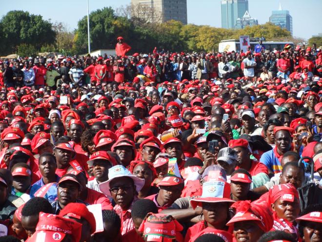 Zimbabweans Rally for Change